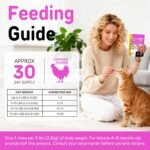 Cat Multivitamin Chews: 15 in 1 Vitamins for Cats - Daily Cat Supplements & Treats - Immune, Joint Support, Skin & Coat, & Digestion (30 Day Supply) - Image 8