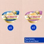 INABA Churu Pop'N Serve Jelly Cat Treat with Vitamin E & Taurine, 34 gram Cup, 10 Cups, Tuna Variety - Image 4
