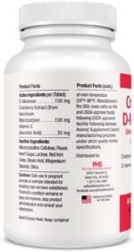 Cranberry D-Mannose Urinary Tract Support - Bladder Health Supplement for Dogs and Cats - 60 Tablets - Image 13