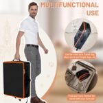 Cat Enclosed Travel Litter Box Kit with Lid Odorless Dustless, Lightweight Cat Portable Foldable Litter Box for Indoor and Car - Image 5