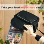 Meal Prep Container 3 Compartment [20 Pack] Food Storage Bento Box | BPA Free | Stackable | Reusable Lunch Boxes, Microwave/Dishwasher/Freezer Safe,Portion Control (36 oz) - Image 5