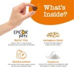 Dog Immune Chews - Dog Supplements for Immune Support & Gut Health Formulated with Salmon Oil and Omega 3 for Itchy Skin Relief, Peanut Butter Flavor 60 Count Zesty Paws - Image 4