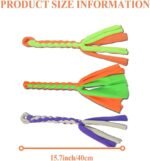 ASOCEA Dog Rope Toys Pet Interactive Tug of War Rope Toys Dog Flirt Pole Replacement Toys Training Pull Toy for Small Medium Dogs Puppies Breed Chewers 3 Pack - Image 3