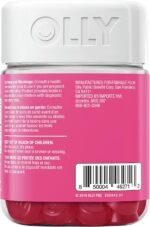 OLLY Undeniable Beauty Gummy Supplement for women Grapefruit Glam with biotin, keratin and vitamins C & E 30 day supply 60 gummies - Image 4