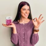 OLLY Undeniable Beauty Gummy Supplement for women Grapefruit Glam with biotin, keratin and vitamins C & E 30 day supply 60 gummies - Image 5