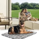 KROSER Dog Bed Reversible (Warm&Cooling), Machine Washable Crate Pad, Pet Mat for Small to Large Dog from 25lbs to110lbs, for Small to XXX-Large Dogs - Image 8
