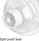 Hacaroa 2 Pack Automatic Cat Feeder and Water Dispenser, 2 L Gravity Pet Food Feeder and Waterer Set, Self Feeding Dog Bowl for Small Pets, Puppy, Kitten, 100% BPA-Free, Easily Clean, White - Image 8