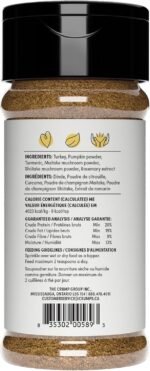 Crumps Naturals Turkey + Superfood Golds 3.88oz, 110Grams, Dog Treats, Sprinkles, Topper - Image 3