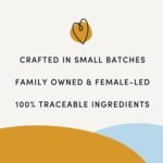 Crumps Naturals Turkey + Superfood Golds 3.88oz, 110Grams, Dog Treats, Sprinkles, Topper - Image 7