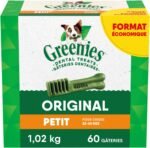 GREENIES Dog Treats Original Petite Natural Dental Care, (60 Treats) 36oz. Pack - Image 3