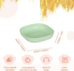 Cat Food Bowl Set 6 inch Wide Shallow Cat Bowl for Relief Whisker Fatigue,Small Flat Cat Dish Shallow Pet Feeding Dish or Plate for Cats and Small Dogs (4Pcs) - Image 3