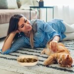 Cat Food Bowl Set 6 inch Wide Shallow Cat Bowl for Relief Whisker Fatigue,Small Flat Cat Dish Shallow Pet Feeding Dish or Plate for Cats and Small Dogs (4Pcs) - Image 7