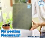 Kitty Cure Cat Nail File Scratcher, Odor-Resistant Litter Box Emery Board Scratcher Pad, No Peeling Needed, Waterproof, Non-Toxic & Long-Lasting Cat Scratcher That Files Nails - Image 3