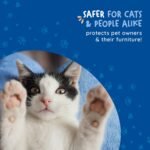 Kitty Cure Cat Nail File Scratcher, Odor-Resistant Litter Box Emery Board Scratcher Pad, No Peeling Needed, Waterproof, Non-Toxic & Long-Lasting Cat Scratcher That Files Nails - Image 7