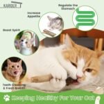 15Pcs Silvervine Sticks for Cats, Natural Cat Catnip Chew Toys for Cat Kittens Toy Teeth Cleaning, Cat Toy Matatabi Dental Care Increase Appetite Calm Cat Anxiety and Stress Aggressive Chewers - Image 3