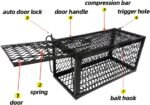 skycabin Humane Rat Trap Mouse Cage Trap Live Squirrel Cage Traps No Kill Reusable Metal Mice Catcher for Small Rodent,Weasel,Chipmunk,Hamster for Indoor and Outdoor Use - Image 4