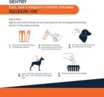 Sentry Flea, Tick & Mosquito Control for Dogs Weighing 15 kg-30 kg, 3 Tubes - Image 4