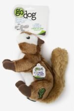 goDog 70280-98997-024 Wildlife Chipmunk Plush Squeaker Dog Toy, Large, 1 Count (770280) - Image 7