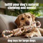 Large Dog Rope Toys, Aggressive Chew Rope Toys, Tooth Cleaning Chew Tug Toys for Medium Large Dogs - Image 6