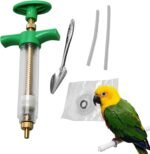 Syringe for Food - Baby Birds Feeding Injector Kit with Soft Hose and Spoons,Accurate Scale Pet Hand Rearing Feeding Injector Tubes for Cockatiel, Budgie, Parrot - Image 10