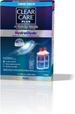 CLEAR CARE® Plus With HydraGlyde Contact Lens Solution, Twin Pack Cleaning & Disinfecting Solution With Hydrogen Peroxide, 2 x 360 mL - Image 3