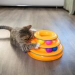 Petstages Tower of Tracks Interactive 3-Tier Cat Toy - Image 8