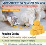 Freeze-Dried Egg Yolk Treats – Pure Single-Ingredient Protein Snacks, Supports Skin & Coat Health – Healthy Crunchy Rewards for Cats & Dogs, Perfect for Training-100g - Image 8