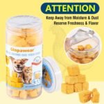 Freeze-Dried Egg Yolk Treats – Pure Single-Ingredient Protein Snacks, Supports Skin & Coat Health – Healthy Crunchy Rewards for Cats & Dogs, Perfect for Training-100g - Image 10