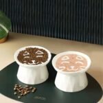 Raised Slow Feeder Cat Bowl, Ceramic Elevated Cat Slow Feeder, Healthy Eating for Wet & Dry Food, Sturdy & Grippy, Pet Puzzle Food Plate, Prevent Vomitting Indigestion, Dishwasher Safe (White) - Image 3