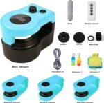 Automatic cat Chasing Toys, Interactive cat Toys for Indoor Cats, Imitate The Sound of mice for Bored Cats to Play, Chase, Run and Exercise, Automatic/Remote Control cat Treadmill (Blue) - Image 7