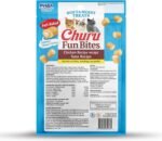 INABA Churu Fun Bites for Cats, Soft & Chewy Cat Treats with Taurine, 11g Each Tetra, 18 Tetras (3 per Bag), Tuna Recipe - Image 9