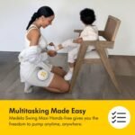 Medela Swing Maxi Hands-free Breast Pump | Easy, Intuitive, Ideal For On The Go Double Electric Hands free Breast Pump - Image 5