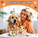 Interactive Moving Dog Toys, [2025 Upgraded] Jumping Squeaky Moving Dog Ball, Rechargeable Plush Chew Toys for Small/Medium/Large Dogs to Keep Them Busy (Orange) - Image 8