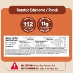 GoBeanz Crunchy Roasted Edamame, Tasty Ranch, High Protein Healthy Snack, For Adults & Kids, 20 Single Serve Packs, Low calorie, Low Sugar, Salty Snacks - Image 3