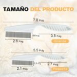 Multifunctional Pet Hair Comb Tear Stain Removal, 2024 New Magic Pets Grooming Comb Kit for Small Dogs Puppies, 2 in 1 Dog Combs Tooth Stainless Grooming Massage Dual-Sided Comb (greener) - Image 9