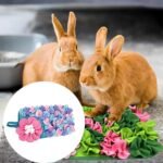 1 Pcs Animal Enrichment Foraging Pad for Rabbits & Small Pets, Stimulating Feeding Activity Toy with Removable Treats for Hedgehogs & Rodents, Chew-Proof Polyester Fabric Training Mat - Image 4
