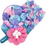 1 Pcs Animal Enrichment Foraging Pad for Rabbits & Small Pets, Stimulating Feeding Activity Toy with Removable Treats for Hedgehogs & Rodents, Chew-Proof Polyester Fabric Training Mat - Image 7