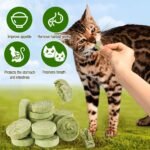 90g Cat Grass Treats, Cat Grass Teething Stick for Hairball Remove and Teeth Cleaning, Edible Cats Grasses Stick Snack - Image 4