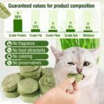90g Cat Grass Treats, Cat Grass Teething Stick for Hairball Remove and Teeth Cleaning, Edible Cats Grasses Stick Snack - Image 5