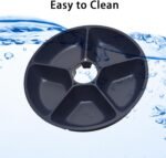 F10 Meal Plate, Food Plate, Meal Tray for Cats/Dogs/Small Animals, 5 Compartments Cat Bowls/Dog Bowls - Image 4