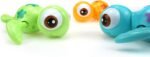 DUCKBOXX XX Wind-up Swimming Sea Turtles Bath Toy, No Battery Mold-Free Anti-Rust Interactive Montessori Toy for Kids 18M+ (3pcs) (Blue Green Orange) - Image 7