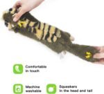 SHARLOVY Dog Squeaky Toys No Stuffing 6 Pack Dog Toys Crinkle Dog Toys for Small Dogs Durable Dog Chew Toys Plush Cute Animals Natural Puppy Toys for Teething - Image 3