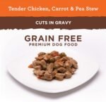 NUTRO Hearty Stew Adult Wet Dog Food Tender Chicken, Carrot & Pea Stew, 355g Can (Pack of 12) - Image 4