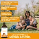 Vitamin C 250ml – Immune System Support - Liquid Formula for Maximum Absorption - for Kids and Adults - Great Taste - Vegan - Non-GMO – Gluten Free – No Sugar Added - Made in Canada - Image 3