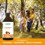 Vitamin C 250ml – Immune System Support - Liquid Formula for Maximum Absorption - for Kids and Adults - Great Taste - Vegan - Non-GMO – Gluten Free – No Sugar Added - Made in Canada - Image 4