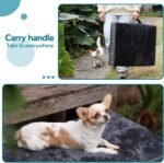 Nepfaivy Dog Bed Large XL - Waterproof Dog Bed for Large Dogs, Big Dog Crate Bed with Removable and Washable Cover, Dark Grey XL(105cm×70cm) - Image 9