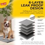 SKAFFLES FFP8652ST Glad for Pets 30 Count Activated Carbon Training Pads - Image 4