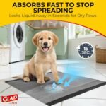 SKAFFLES FFP8652ST Glad for Pets 30 Count Activated Carbon Training Pads - Image 6