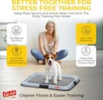SKAFFLES FFP8652ST Glad for Pets 30 Count Activated Carbon Training Pads - Image 12