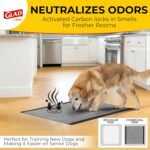 SKAFFLES FFP8652ST Glad for Pets 30 Count Activated Carbon Training Pads - Image 13
